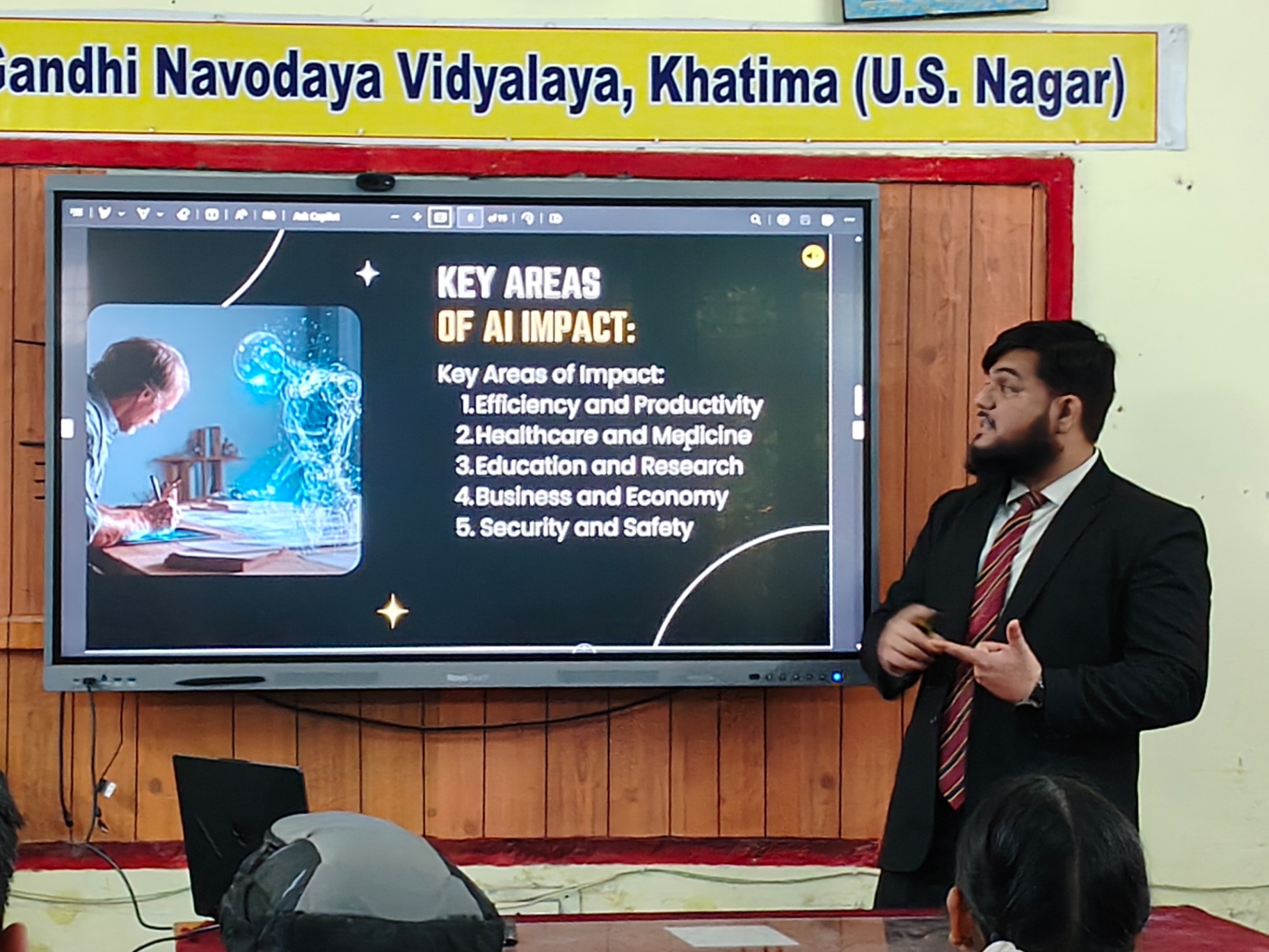 Key Areas of AI Impact — Rajeev Gandhi Navodaya Vidyalaya, Khatima