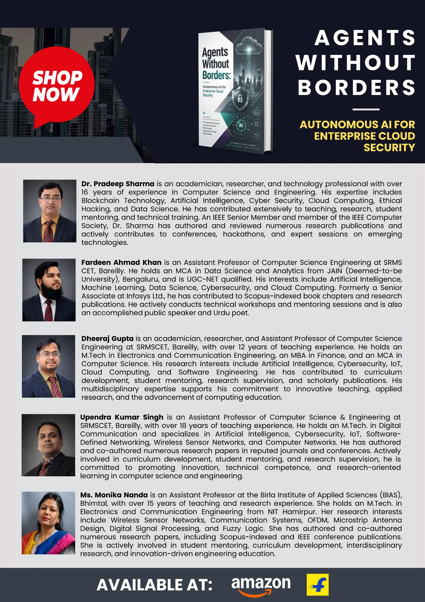 About the Authors — Agents Without Borders co-authors
